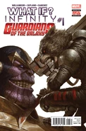 What If? Infinity - Guardians of the Galaxy #1 "What If? the Guardians of the Galaxy Tried to Free Thanos?" (October, 2015)