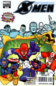 Astonishing X-Men Vol 3 32 Super Hero Squad Variant