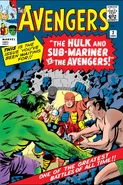Avengers Vol 1 3.jpg (1,41 MB) #3 ¡Los Vengadores Se Encuentran con el Sub-Marinero! Publicado: Enero, 1964