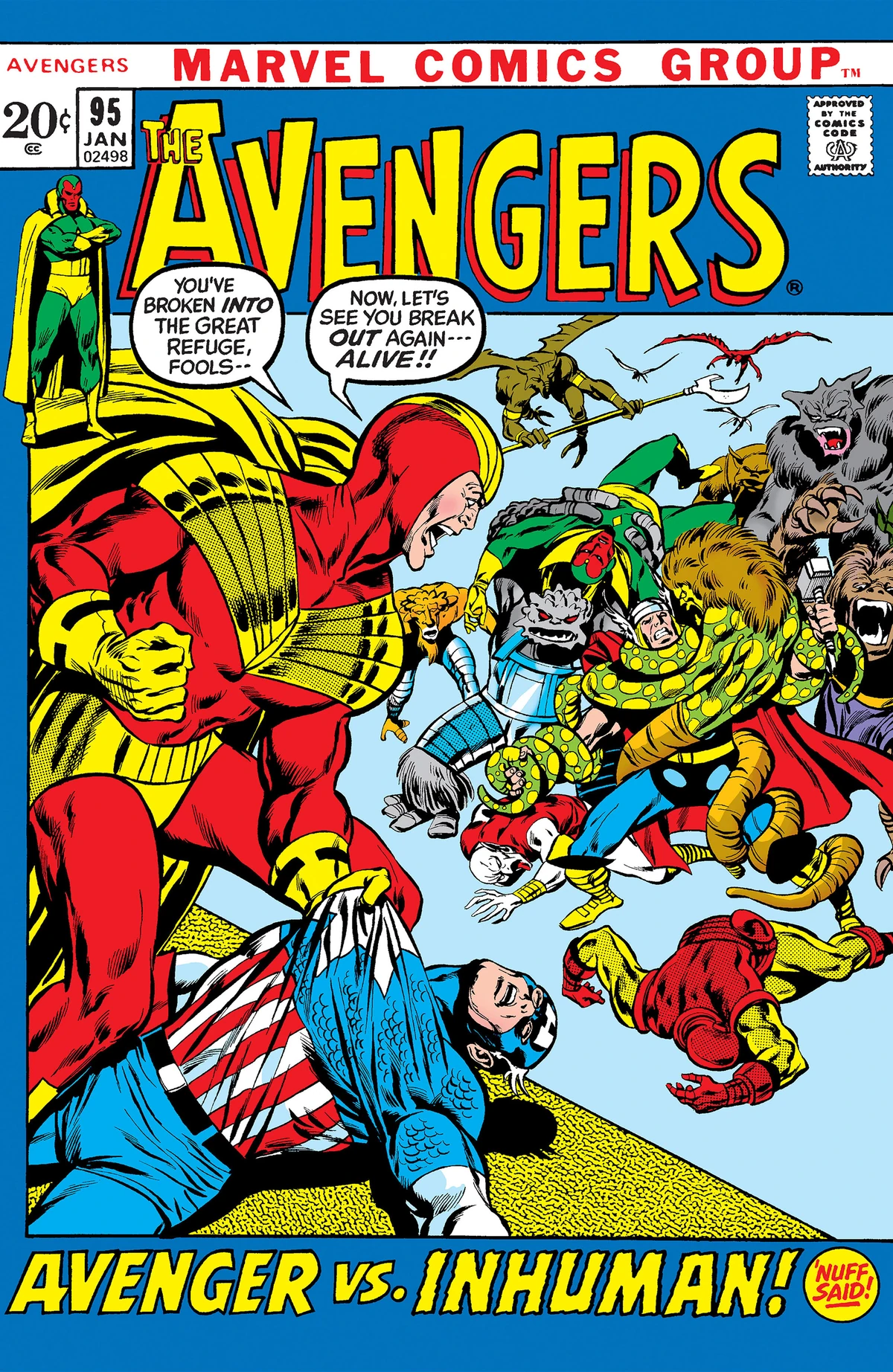 Avengers Vol 1 95 | Marvel Database | Fandom