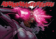 Stabbing herself with her psychic knife From Uncanny X-Men #511