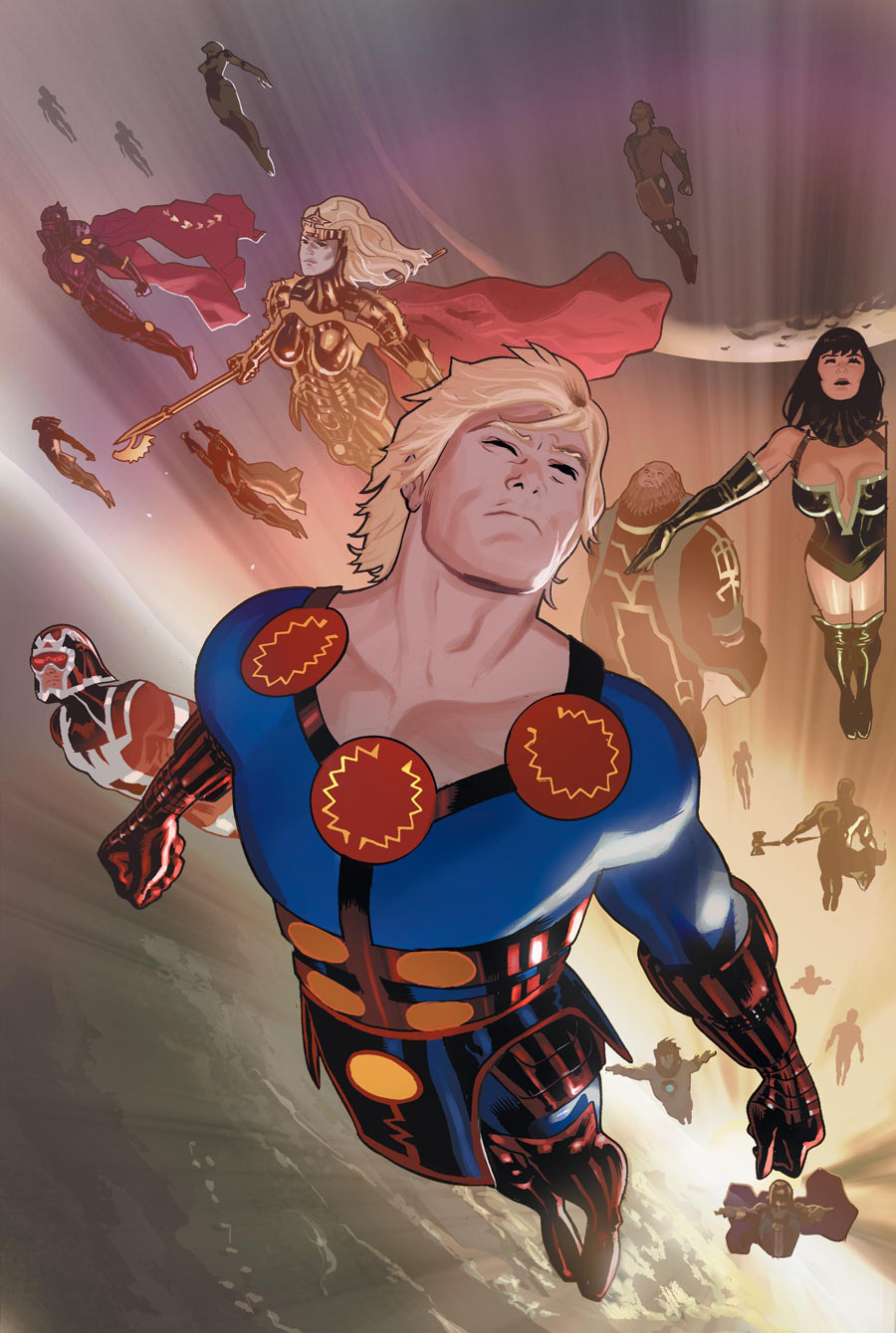 Eternals' big red robot celestial Arishem, explained by Marvel