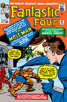 Fantastic Four #22 "The Return of the Mole Man!" Release date: October 8, 1963 Cover date: January, 1964