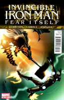 Invincible Iron Man #505 "Fear Itself Part 2: Cracked Actor" Release date: June 15, 2011 Cover date: August, 2011