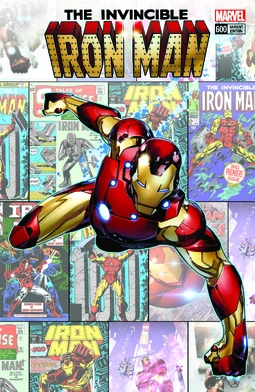 Invincible Iron Man Vol 4 600 Coipel Variant