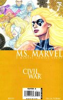 Ms. Marvel (Vol. 2) #7 "Battle Lines: Part 2" Release date: September 13, 2006 Cover date: November, 2006