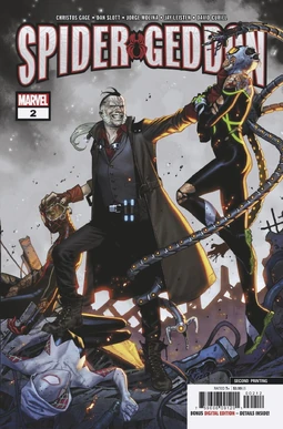 Spider-Geddon Vol 1 2 Second Printing Variant
