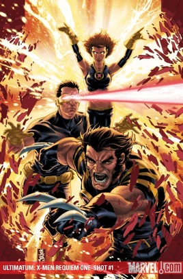 Ultimatum X-Men Requiem Vol 1 1 Textless