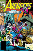 Avengers #355 "When Come the Gatherers...!" Release date: August 18, 1992 Cover date: October, 1992