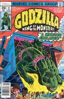 Godzilla #6 "A Monster Enslaved!" Release date: October 4, 1977 Cover date: January, 1978