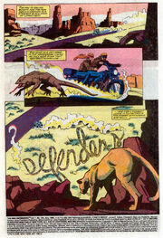 Roxanne Simpson (Earth-616) and Johnathon Blaze (Earth-616) from New Defenders Vol 1 145 001