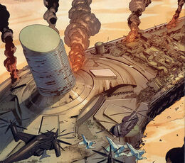 Triskelion from Ultimate Avengers vs. New Ultimates Vol 1 1 0001
