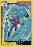 Warren Worthington III (Earth-616) from Marvel Universe Cards Series II 0001