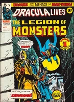 Dracula Lives (UK) #73 Release date: March 13, 1976 Cover date: March, 1976