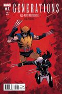 Generations: Wolverine & All-New Wolverine #1 Shalvey Variant