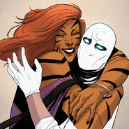 Greer Nelson (Earth-616) and Marc Spector (Earth-616) from Moon Knight Vol 9 4 001