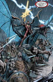 Heather Douglas (Earth-616) and Phyla-Vell (Earth-616) from Annihilation Conquest - Quasar Vol 1 4 001