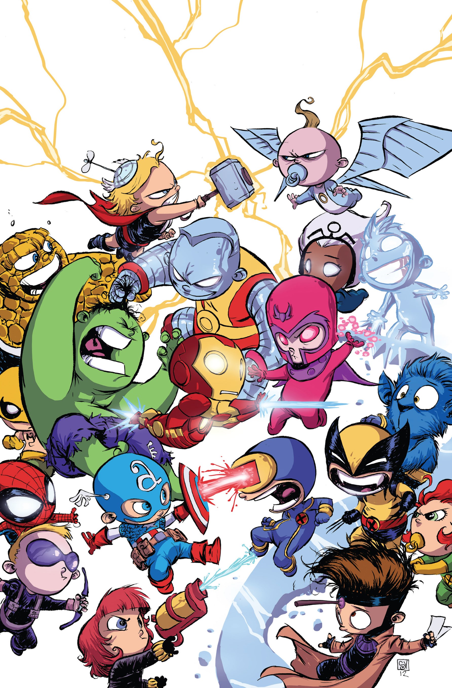 A Babies Vs X Babies Vol 1 1 Marvel Database Fandom