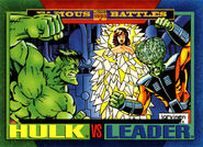 Bruce Banner (Earth-616) and Samuel Sterns (Earth-616) from Marvel Universe Cards Series IV 0001