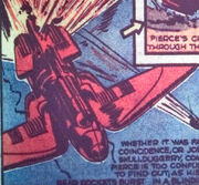 Comet Pierce's Rocket from Red Raven Comics Vol 1 1 0001
