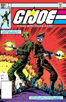 G.I. Joe: A Real American Hero #7 "Walls of Death!" Release date: October 12, 1982 Cover date: January, 1983