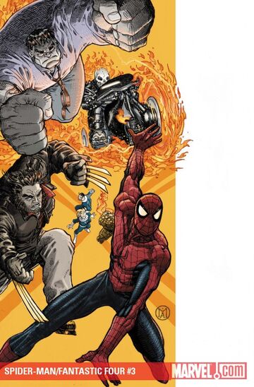 Spider-Man / Fantastic Four Vol 1 3 | Marvel Database | Fandom