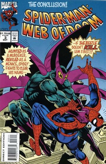 SPIDER-MAN: WEB OF DOOM #3未開封　1994年発行激レア SPIDER-MAN: WEB OF DOOM #3未開封 1994年発行激レア - メルカリ