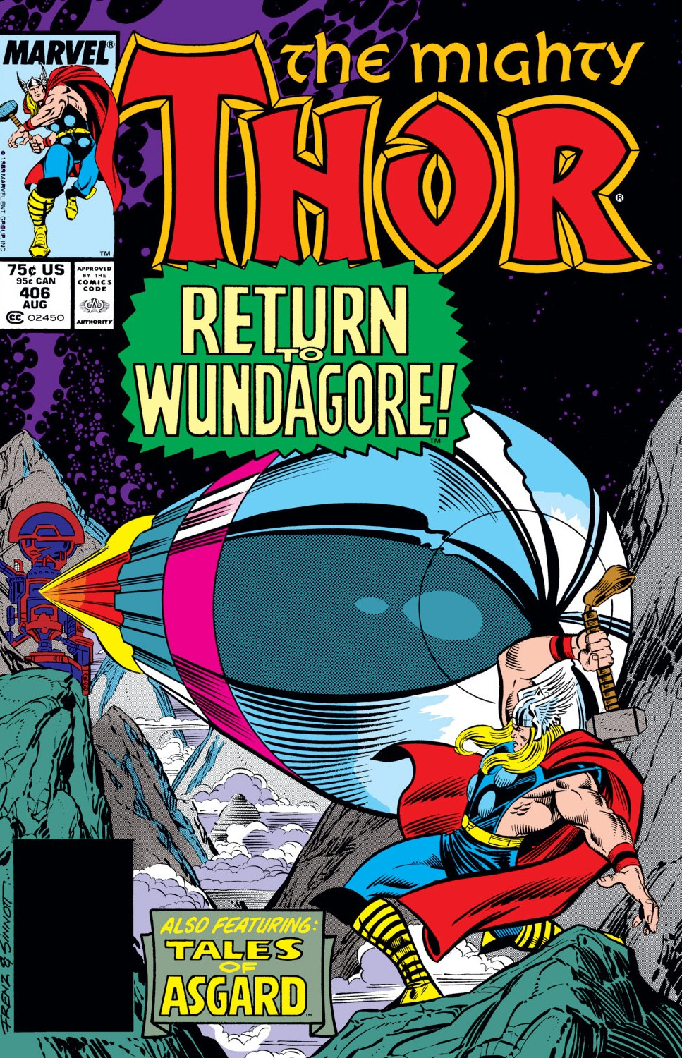 Thor Vol 1 406 | Marvel Database | Fandom