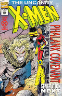 Uncanny X-Men #316 "The Phalanx Covenant, Generation Next Part One: Encounter" Release date: July 5, 1994 Cover date: September, 1994