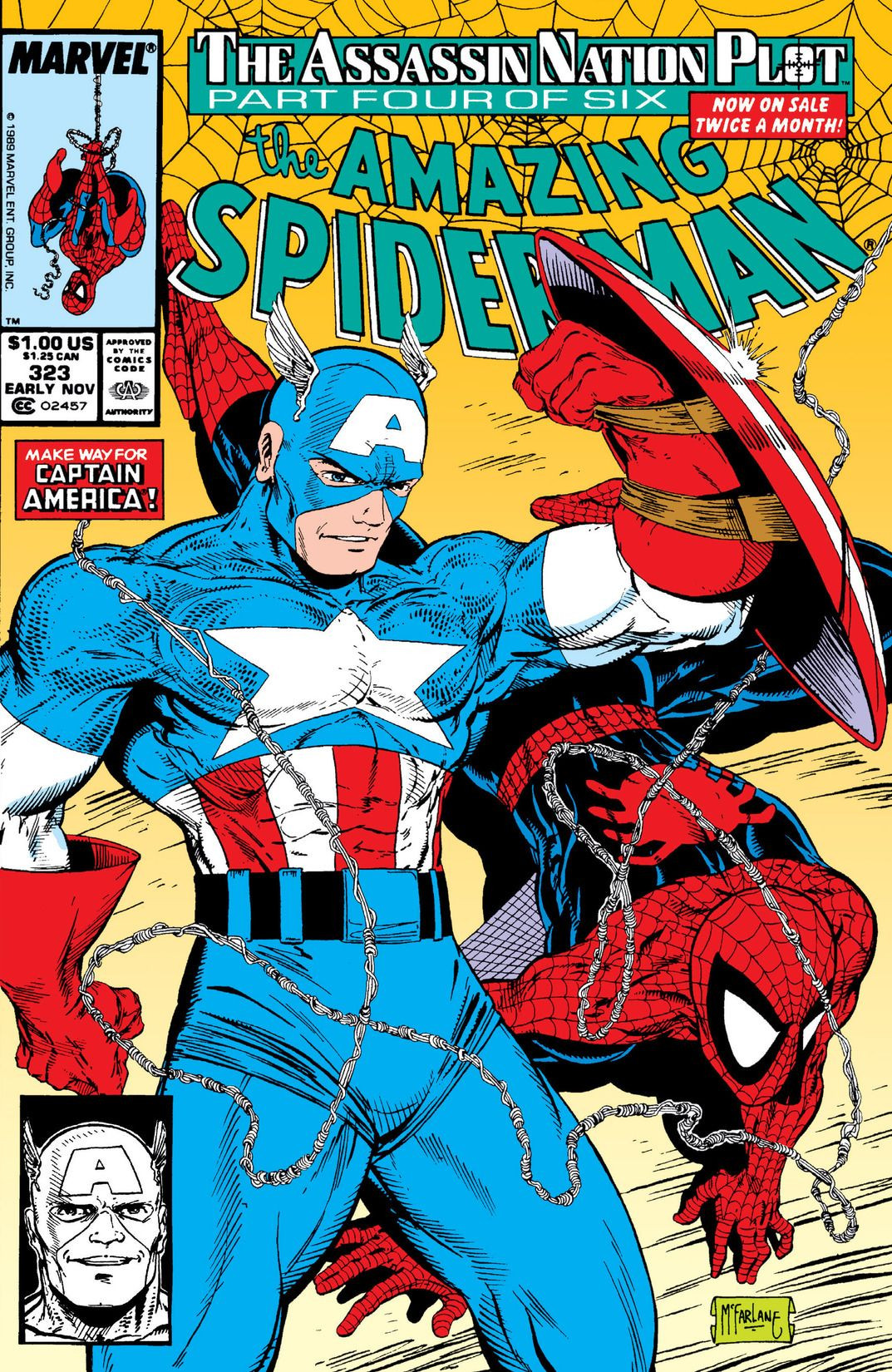 Amazing Spider Man Vol 1 323 Marvel Database Fandom