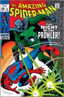 Amazing Spider-Man #78 "The Night of The Prowler!" Release date: August 12, 1969 Cover date: November, 1969