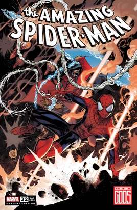 Amazing Spider-Man Vol 6 32 G.O.D.S. Variant