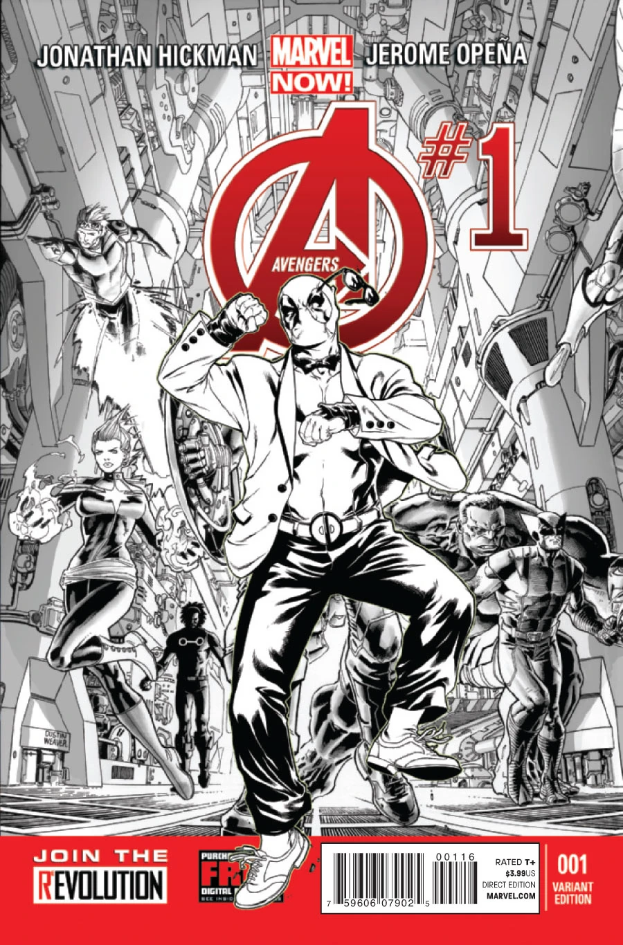 Heft (Deadpool Sketch Variant)