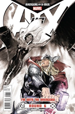 Avengers vs. X-Men Vol 1 6 I'm with the Avengers Variant