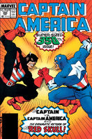 Captain America #350 "Seeing Red" Release date: October 11, 1988 Cover date: February, 1989