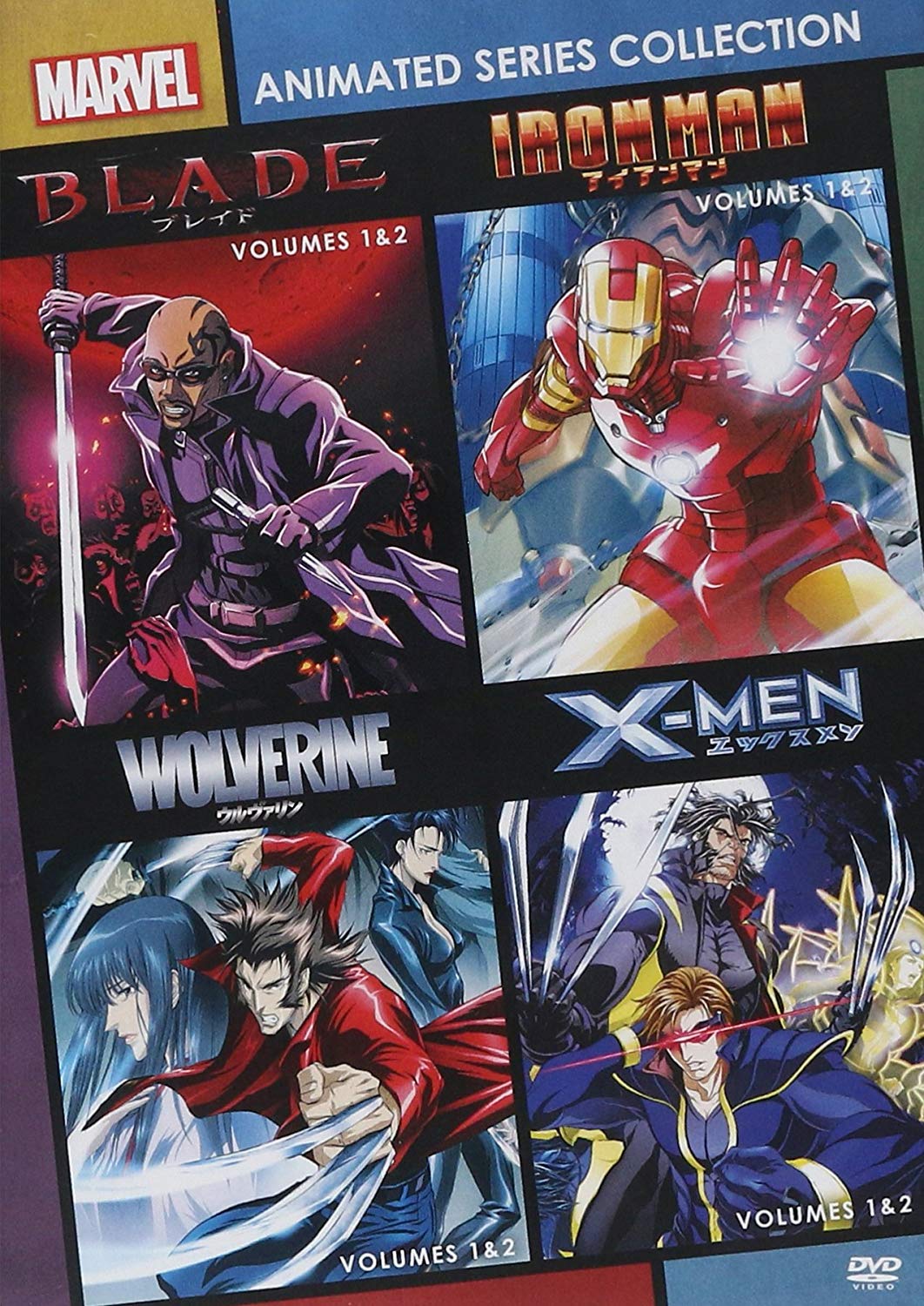 X-Men Anime DVD 2012 Used Animated Series Mad House Marvel 2-Disc Set Used  | eBay