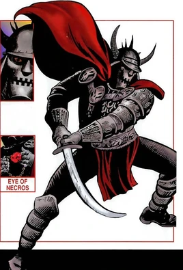 Necromon (Earth-616) from Official Handbook of the Marvel Universe A to Z Vol 1 8 001