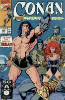 Conan the Barbarian #248 "The Peril and the Prophecy" Release date: July 16, 1991 Cover date: September, 1991