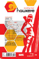 Hawkeye (Vol. 4) #16 Release date: January 22, 2014 Cover date: March, 2014