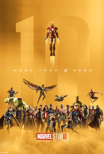 Marvel Studios The First 10 Years poster 001