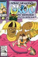 Sergio Aragonés Groo the Wanderer #98 "The Wager of the Gods, Book Three" Release date: December 8, 1992 Cover date: February, 1993