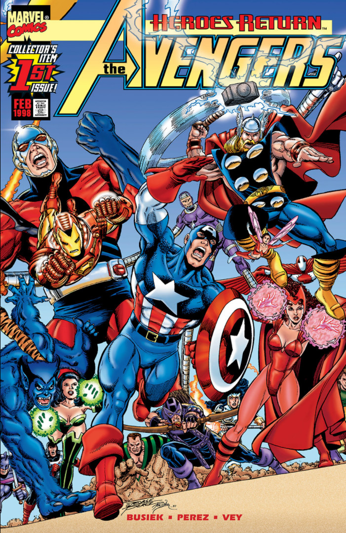 marvel avengers comic