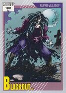 Blackout (Lilin) (Earth-616) from Marvel Universe Cards Series II 0001