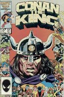 Conan the King #37 "The Sack of Belverus" Release date: July 22, 1986 Cover date: November, 1986