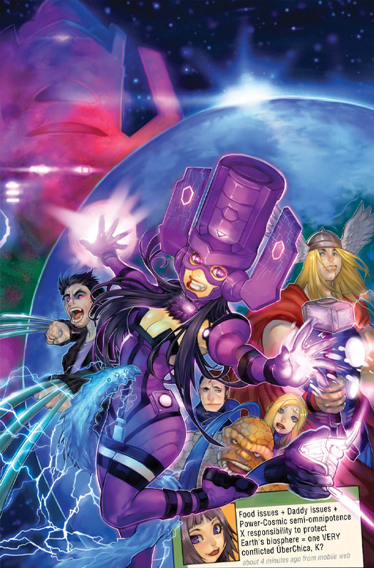 Galacta: Daughter of Galactus Vol 1 1 | Marvel Database | Fandom