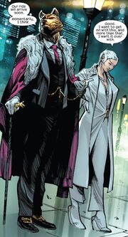 Lion of Wolves (Earth-616) and Aiko Maki (Earth-616) from G.O.D.S. Vol 1 6 001