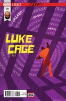 Luke Cage #167 Release date: November 22, 2017 Cover date: January, 2018