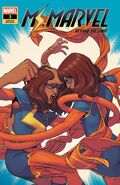 Against an impostor Ms. Marvel: Beyond the Limit #3 McKelvie Variant