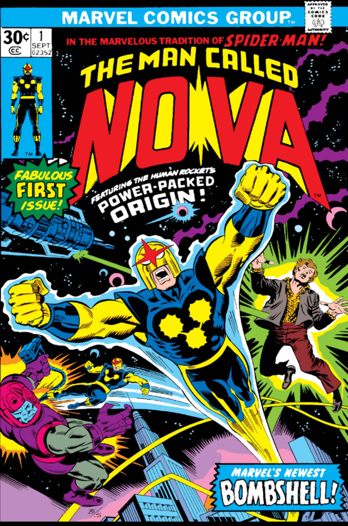 nova marvel database