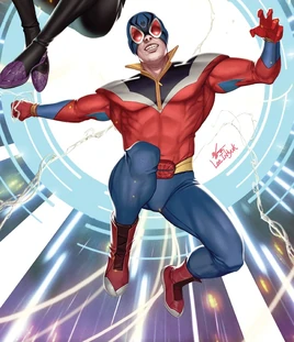 Peter Park (Earth-CH10) from Marvel's Voices Spider-Verse Vol 1 1 Lee Variant Cover